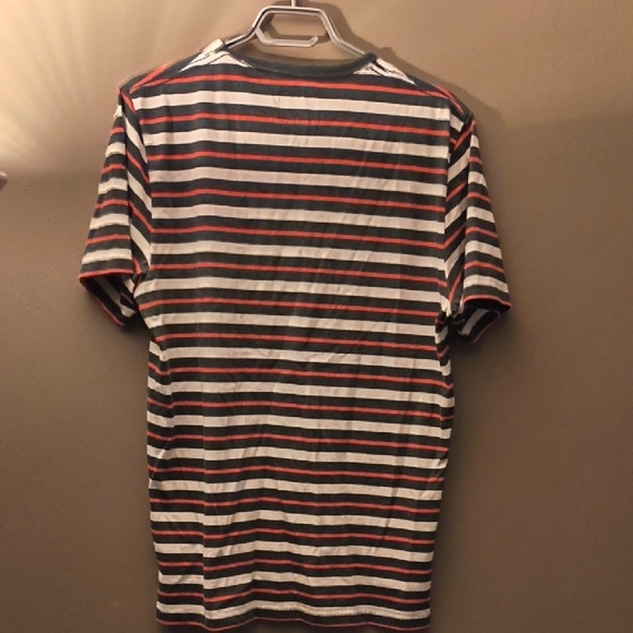 Abercrombie & Fitch Multicolor Striped Short Sleeve Tee - Picture 4 of 4